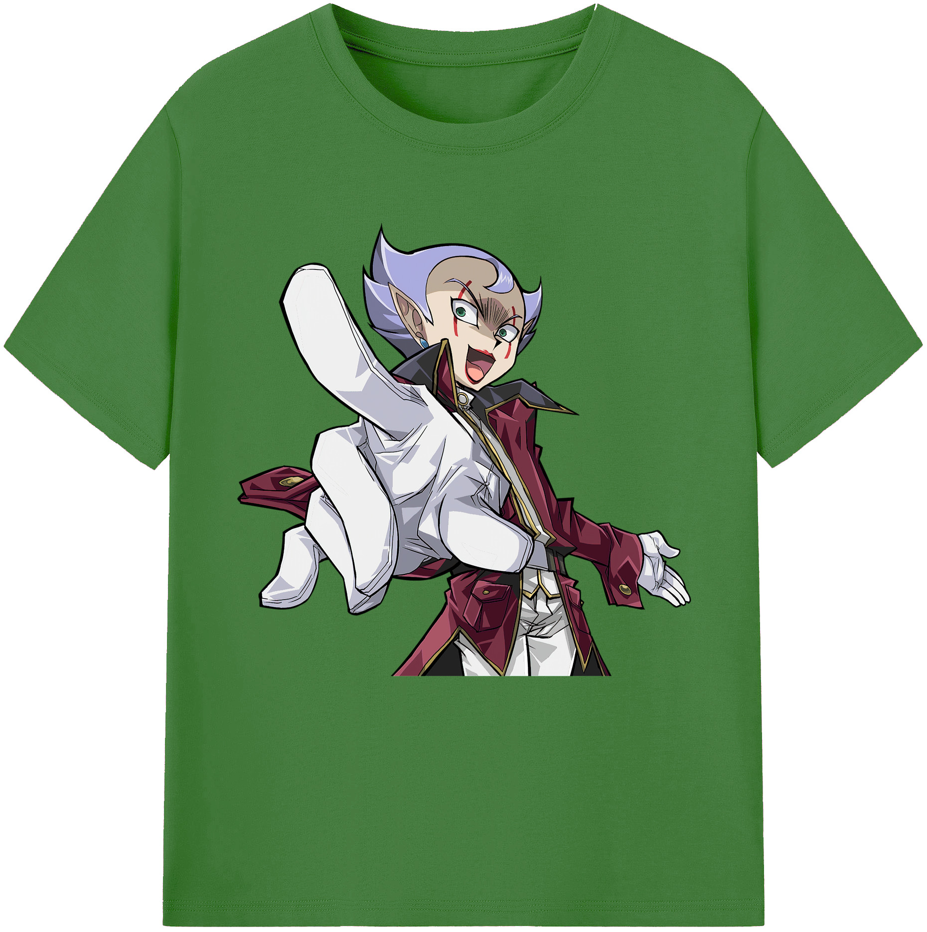 （画像用） 遊☆戯☆王 Yu-Gi-Oh! レディースカジュアルプリントTシャツ（綿100％）